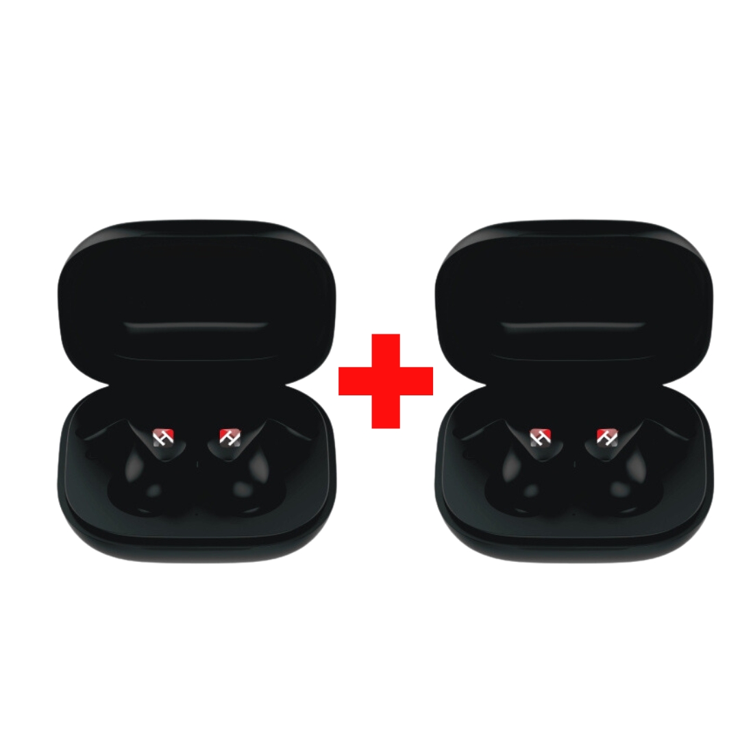 True wireless Earbuds. Deep Bass Standby time 100hrs Play Time 20 hrs Bluetooth version 5.1 Type  C Charging Time 1hrs