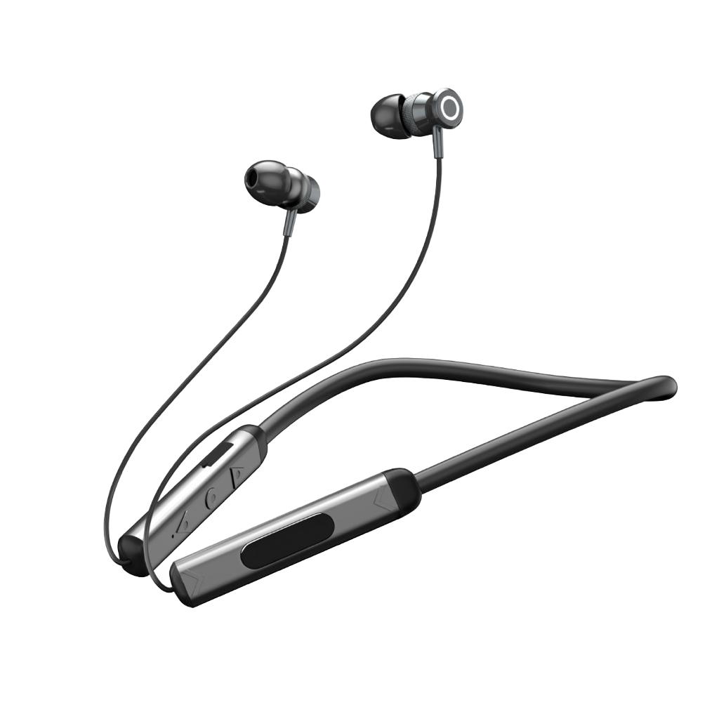 Bluetooth Neckband. BT Version 5.0 Type C  35hrs Play Time Material-Plastic with UV Shine Painting Ear shell-Metal